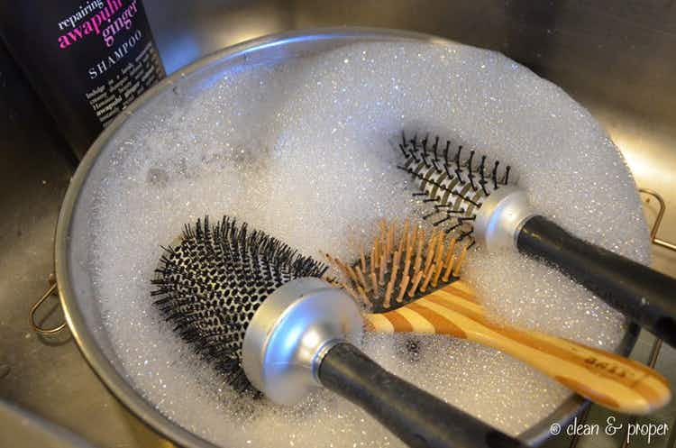 hair-brushes-shampoo