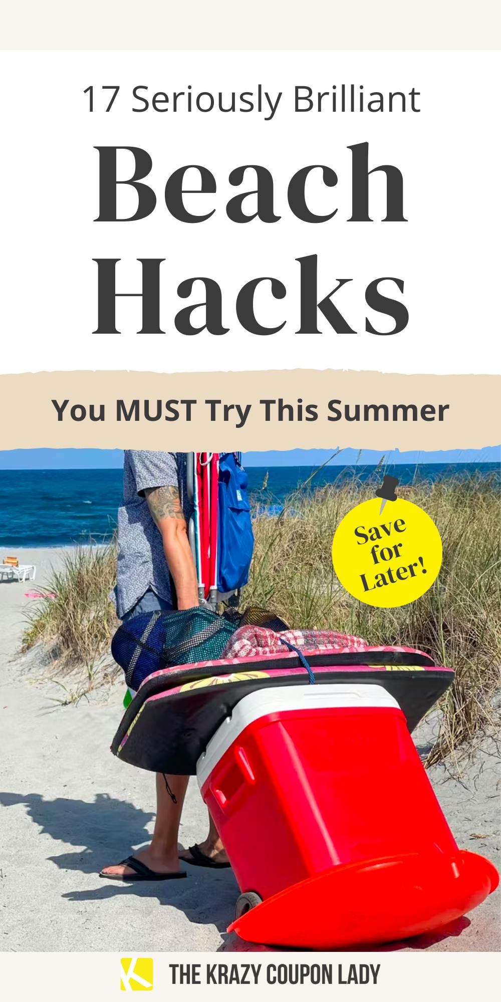 17 Beach Hacks To Try this Summer that Are Life Changing ...