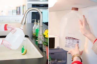 Fill empty containers with water and put them in your freezer.