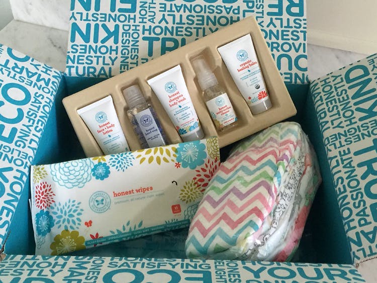 Honest Company's first box is $5.95 instead of $15.99.