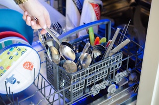 utensils dishwasher