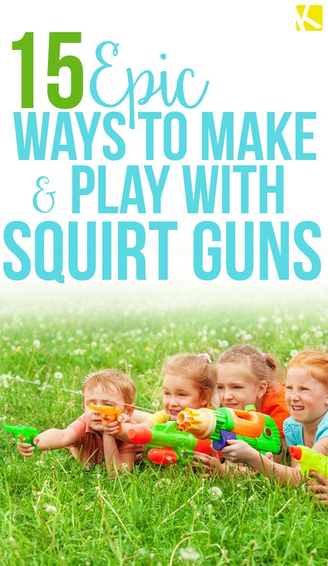 15 Squirt Gun Hacks for an Epic Summer