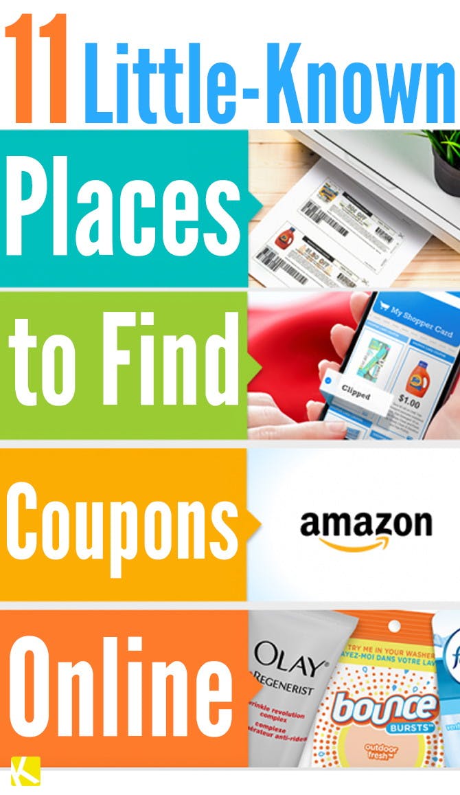 11 Little-Known Places to Find Coupons Online