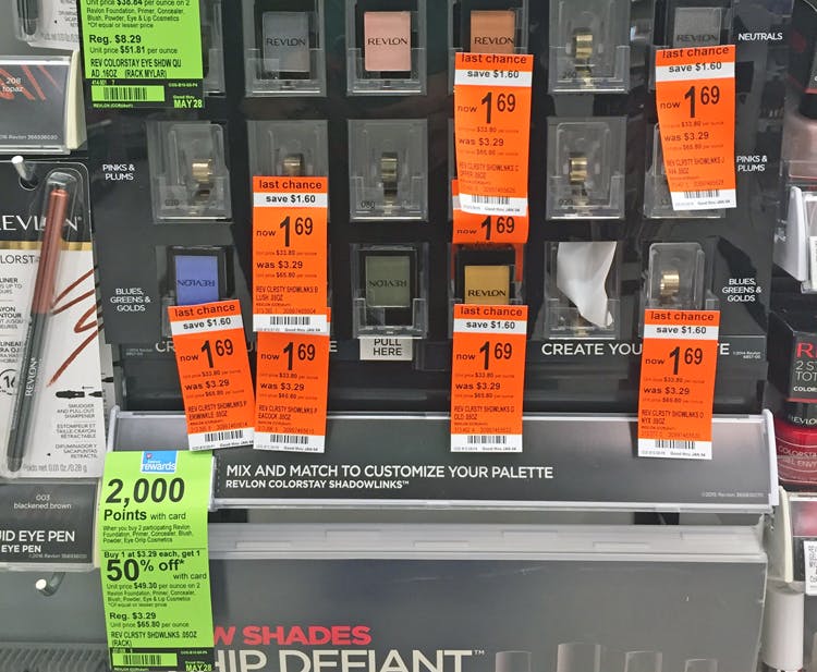 Moneymaker Revlon Eye Shadows at Walgreens! - The Krazy ...