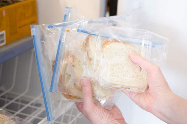 Before a trip, freeze a bunch of PB&J sandwiches for ready-made meals.