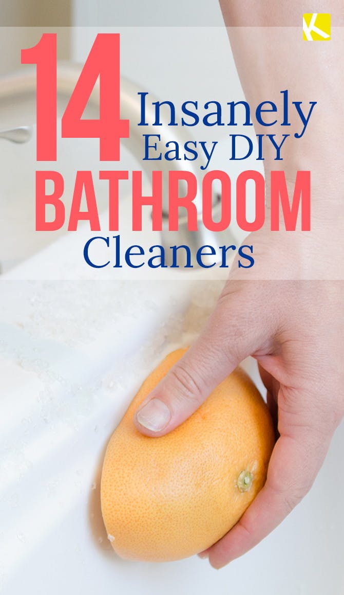 14 Brilliant Bathroom Cleaners You Can Make Yourself