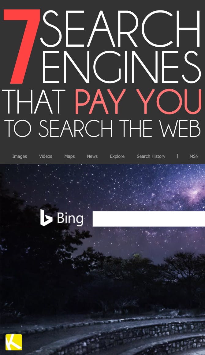 7 Search Engines That Pay You to Search the Web