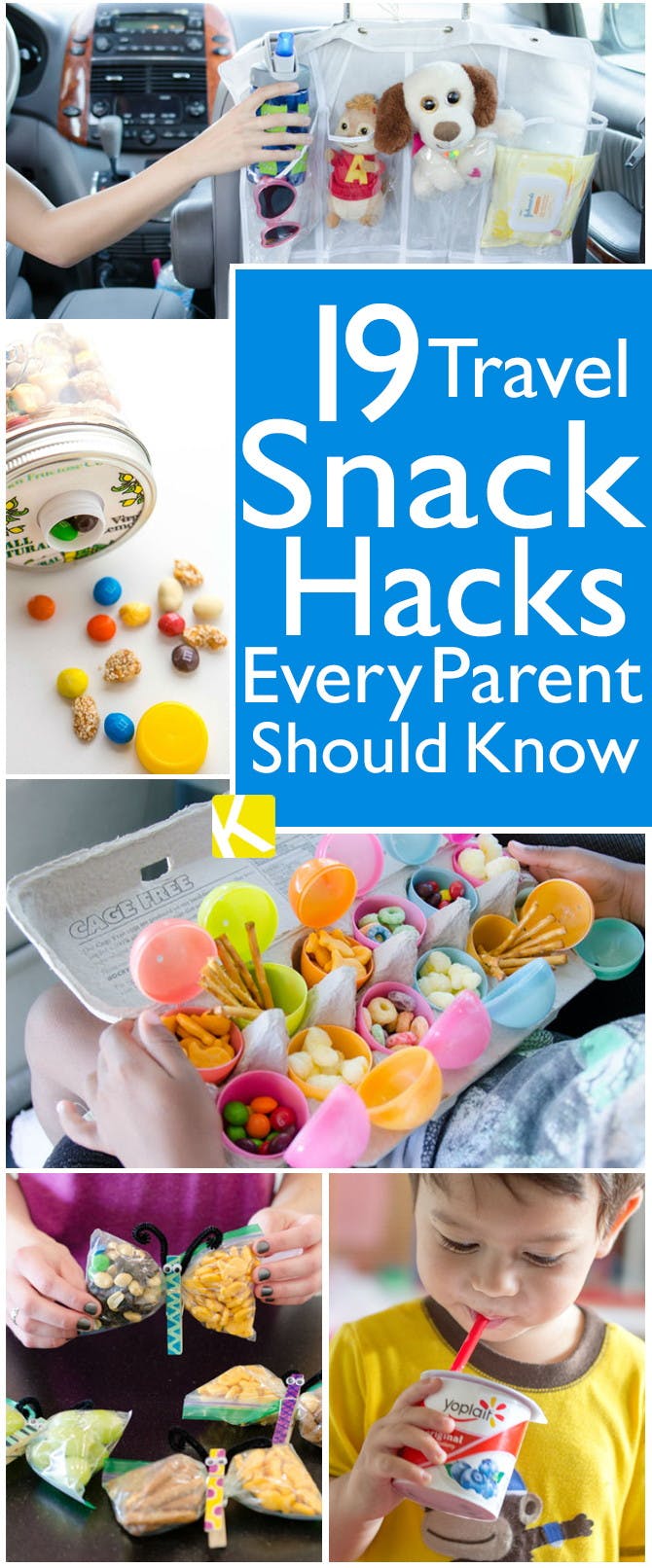 19 Travel Snack Hacks Every Parent Should Know