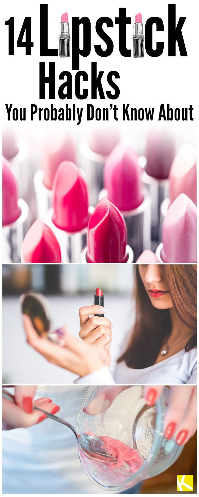 14 Fabulous Lipstick Hacks You Probably Didn't Know About The Krazy
