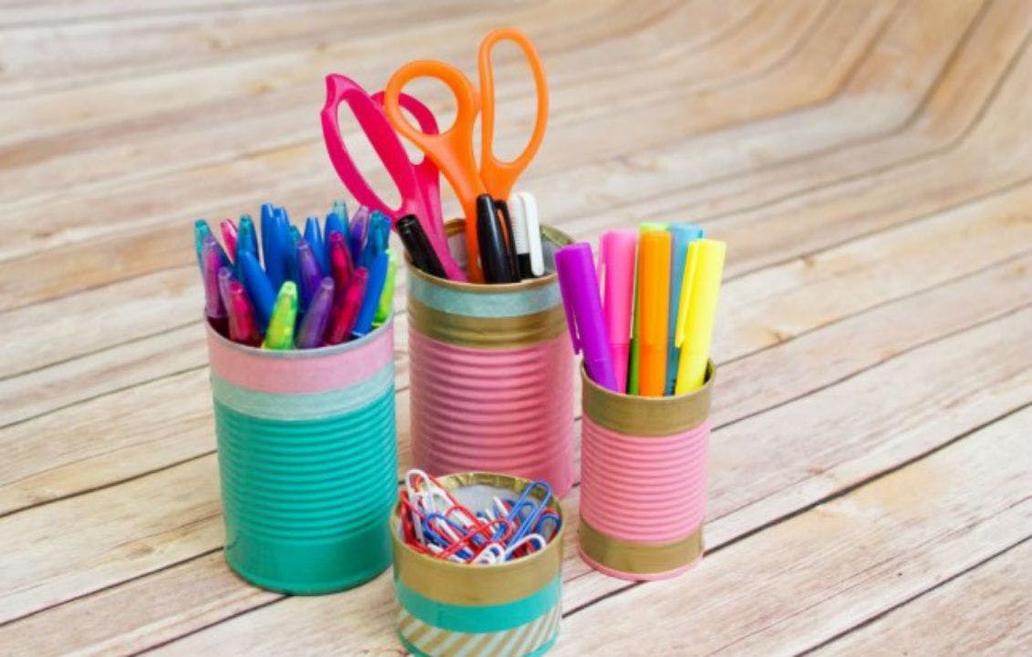 18 Clever Ways To Organize School Supplies - The Krazy Coupon Lady