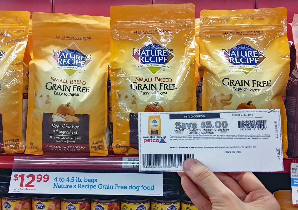 petco nature's recipe grain free