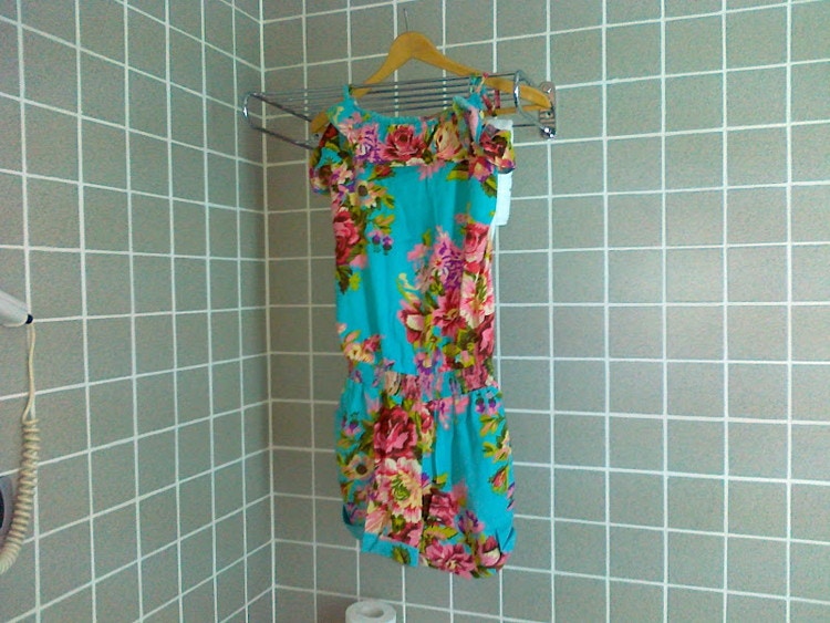 Use the shower's steam to remove wrinkles from clothes in your hotel room.