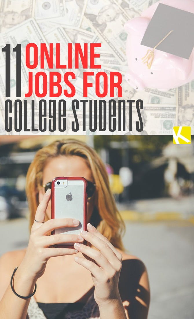 11 Online Jobs for College Students