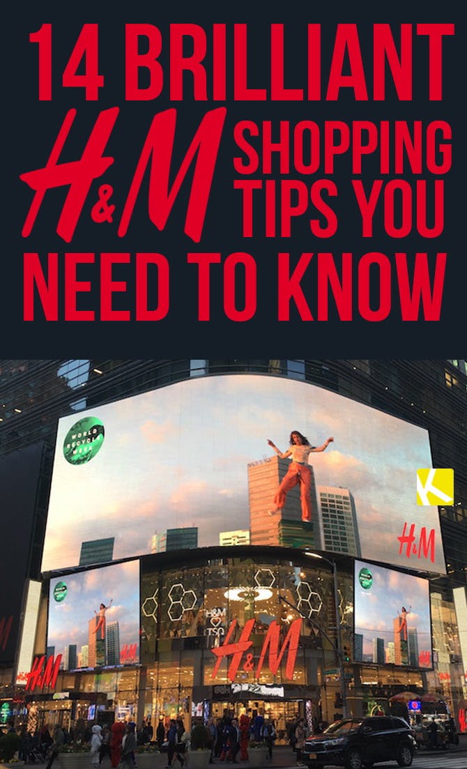 15 Brilliant H&M Shopping Tips You Need to Know