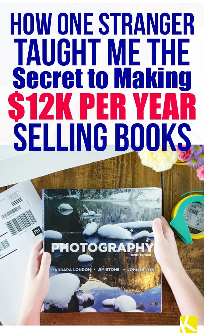 How One Stranger Taught Me the Secret to Making $12K per Year Selling Books