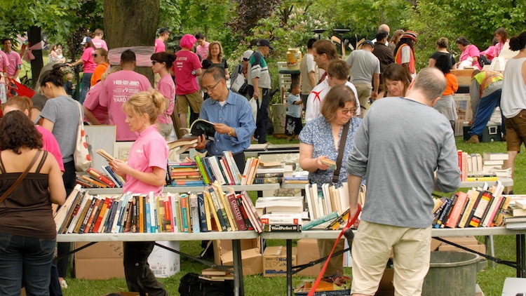 Step 1: Find used books.