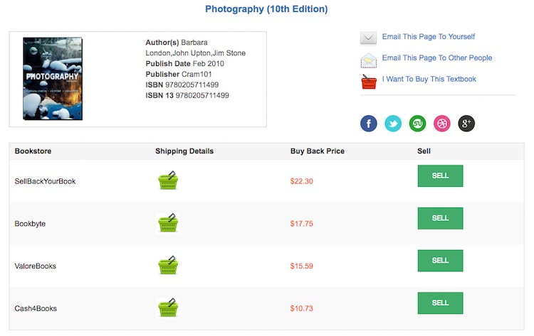 Step 2: Sell your books.
