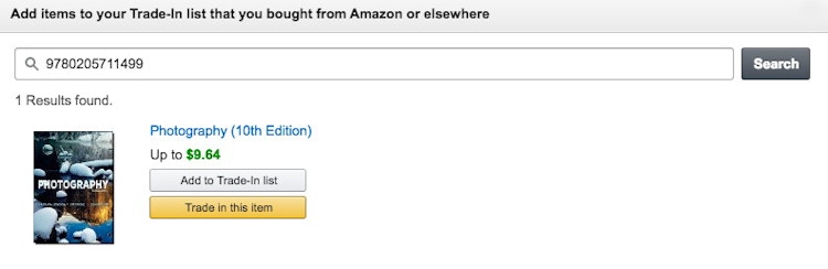 Step 2: Sell your books.