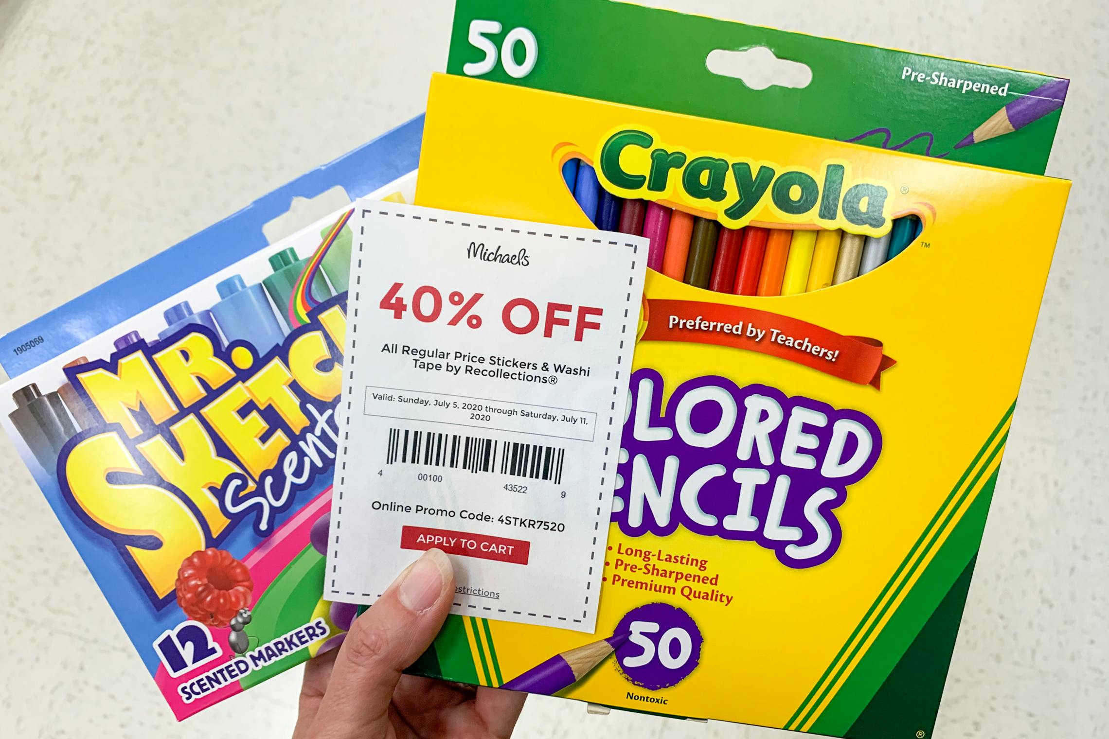 9 Places To Find Discount School Supplies You Haven T Thought Of Before   Back To School Michaels Coupon Crayola Markers 01 1594765261 1594765261 