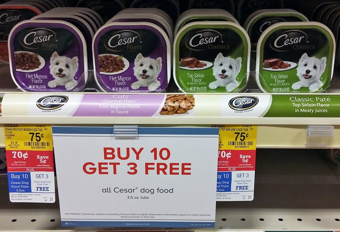 cesar dog coupons