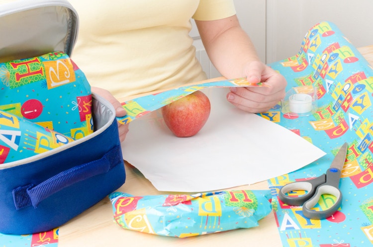 Gift-wrap individual food items on birthdays and holidays