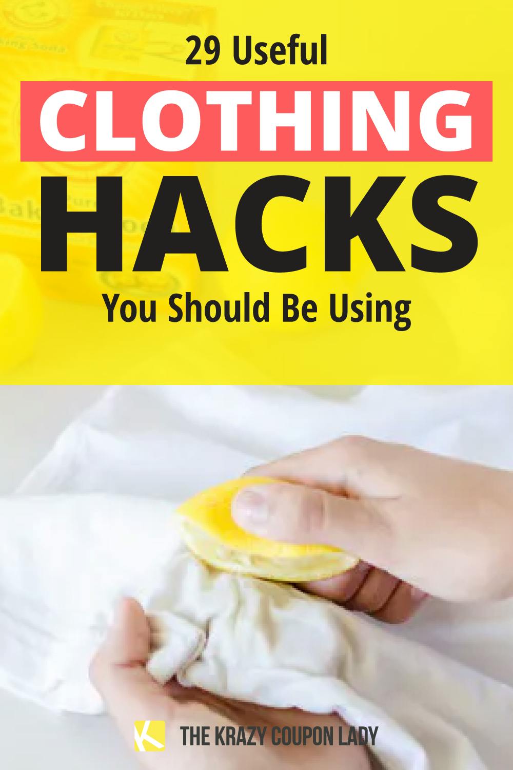 29 Clothing Hacks You Should Be Using