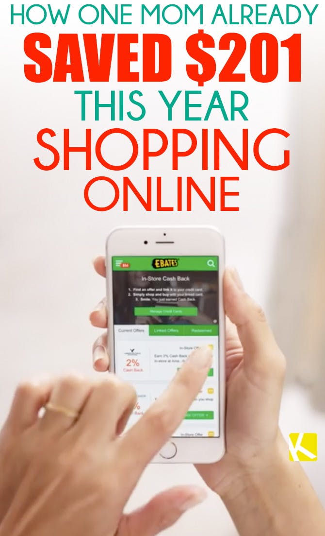 How One Mom Already Saved $201 This Year Shopping Online
