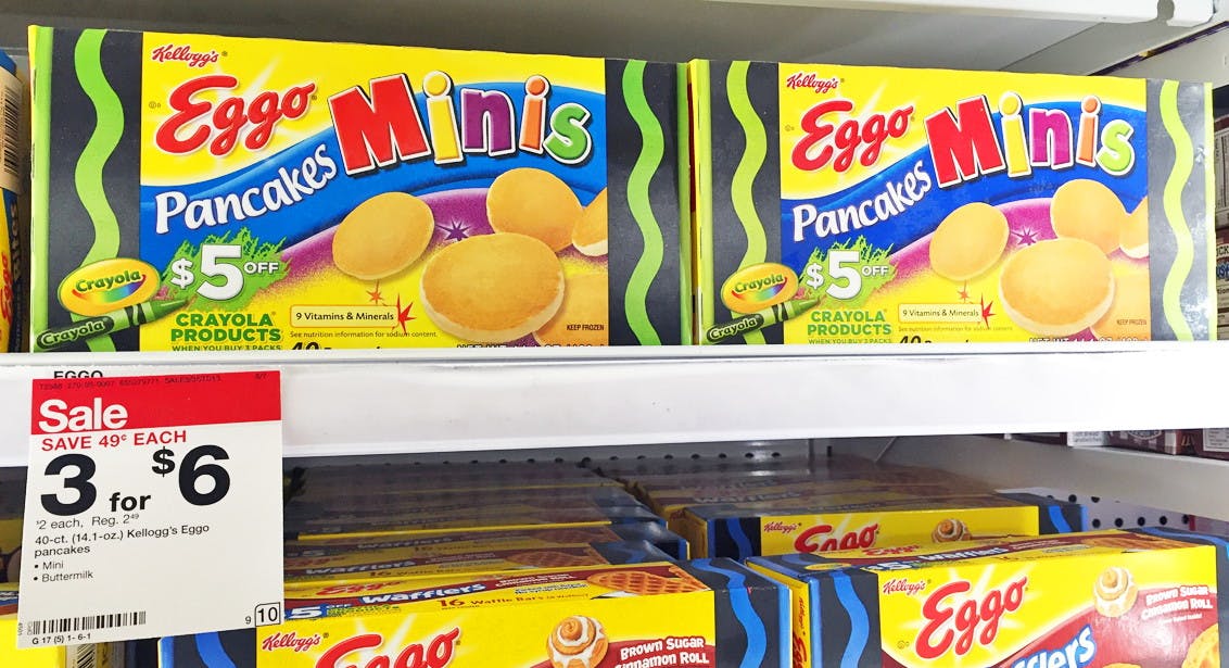 Eggo Pancakes, Only 1.30 at Target! The Krazy Coupon Lady
