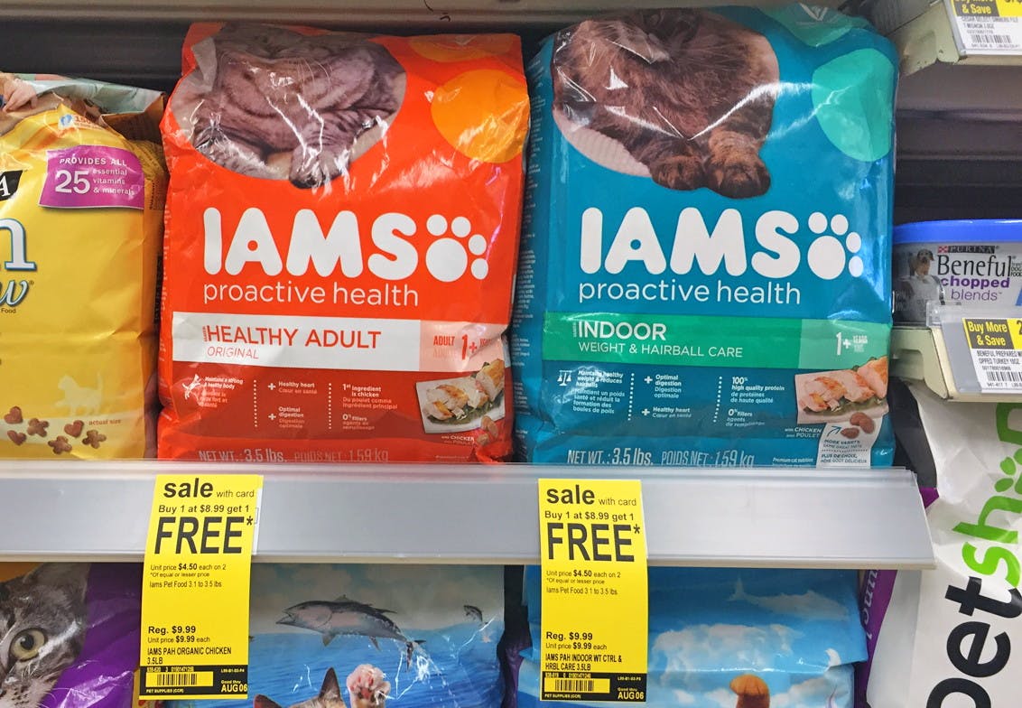 walgreens iams cat food