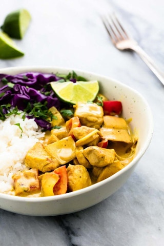 Easy Coconut Curry Chicken
