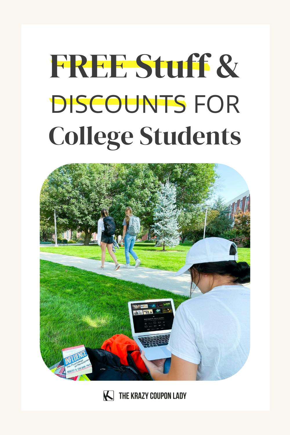 Free Stuff for College Students: 26 Discounts and Freebies