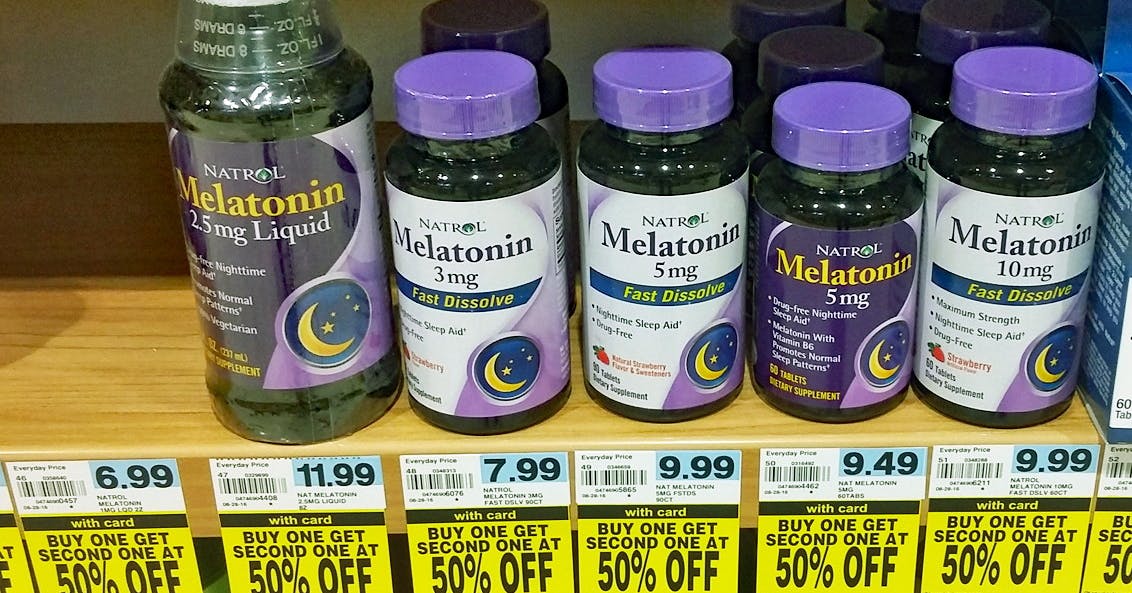Natrol Melatonin, Only 3.24 at Rite Aid! The Krazy Coupon Lady