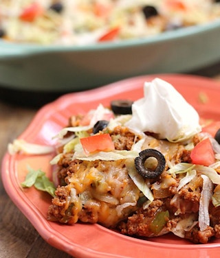 20-Minute Taco Salad Casserole