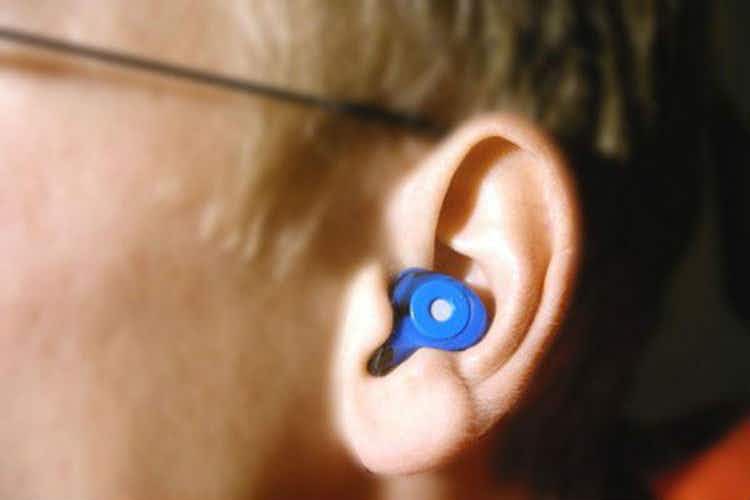 Wear earplugs so you can hear in your old age.