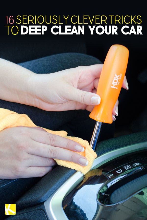 16 Seriously Clever Car Cleaning Tricks The Krazy Coupon Lady