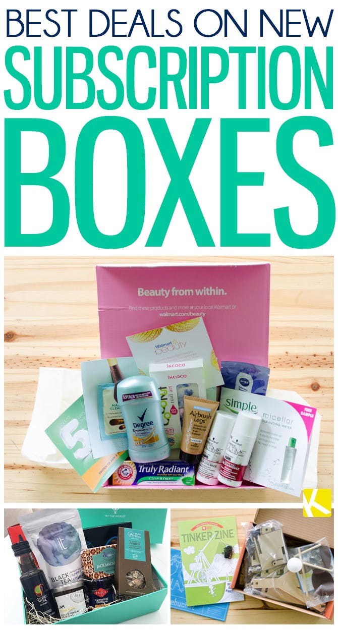 12 Best Deals on Subscription Boxes This Month