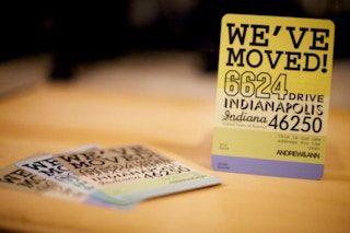 Send moving announcements.