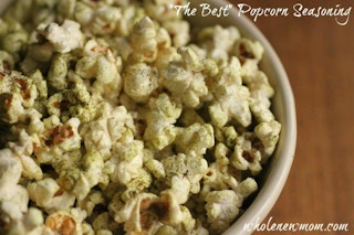 Sprinkle cinnamon, sugar, or lime salt on your popcorn.