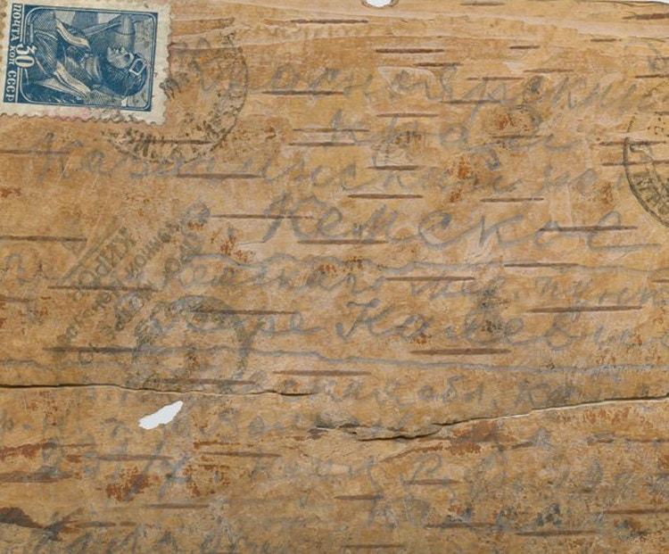 Use natural materials to send a non-traditional letter.