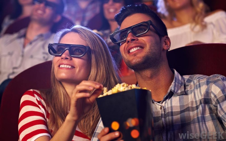 Watch a 3D movie in 2D.
