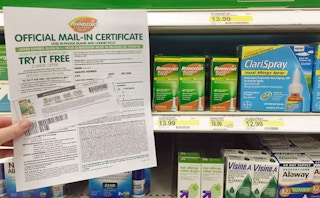 Stack coupons, sale prices, and rebate apps on top of mail-in rebate offers.