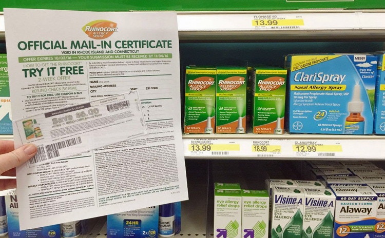 Stack coupons, sale prices, and rebate apps on top of mail-in rebate offers.