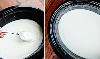Make your own yogurt.