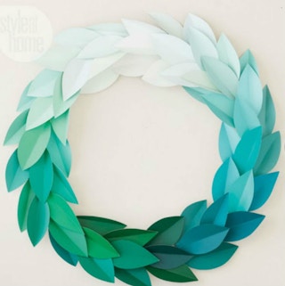 Create a wreath.