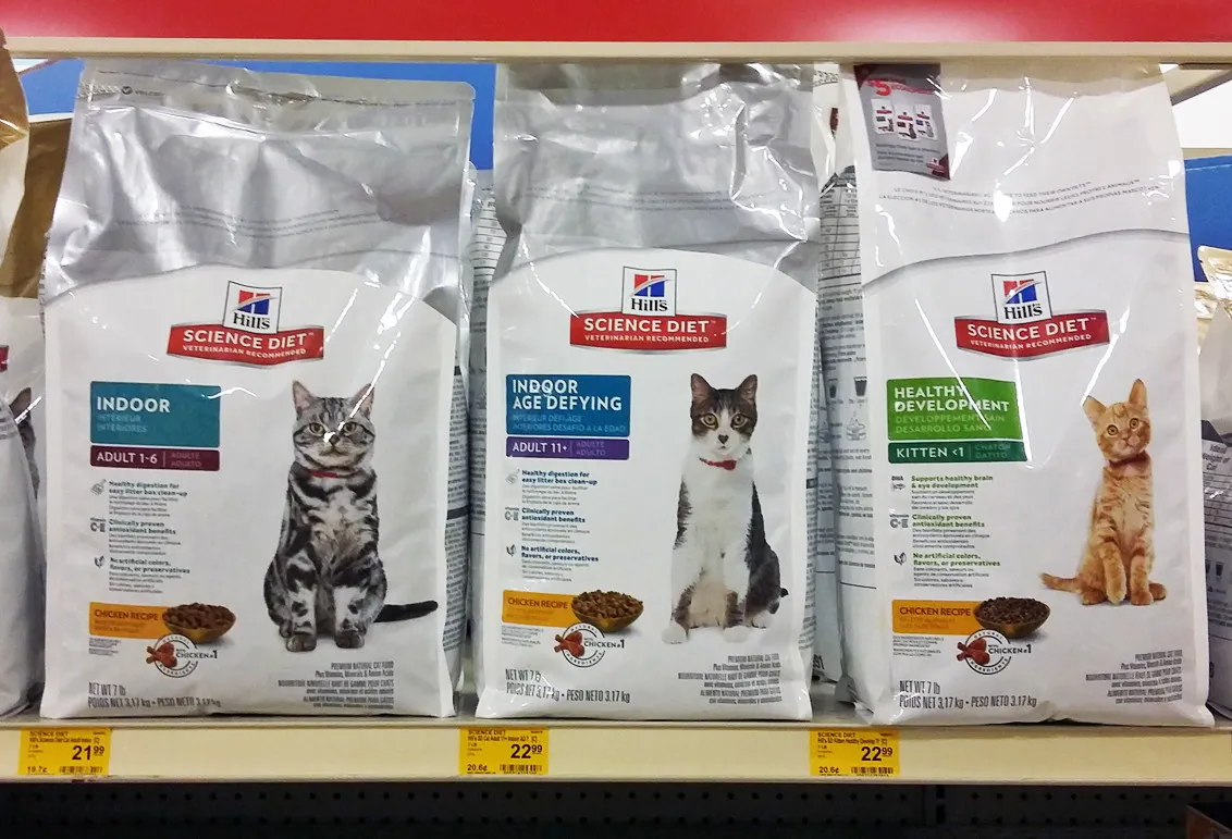Gone Hill S Science Diet Cat Food 7 Pound Bags Only 1 49 At Petsmart The Krazy Coupon Lady
