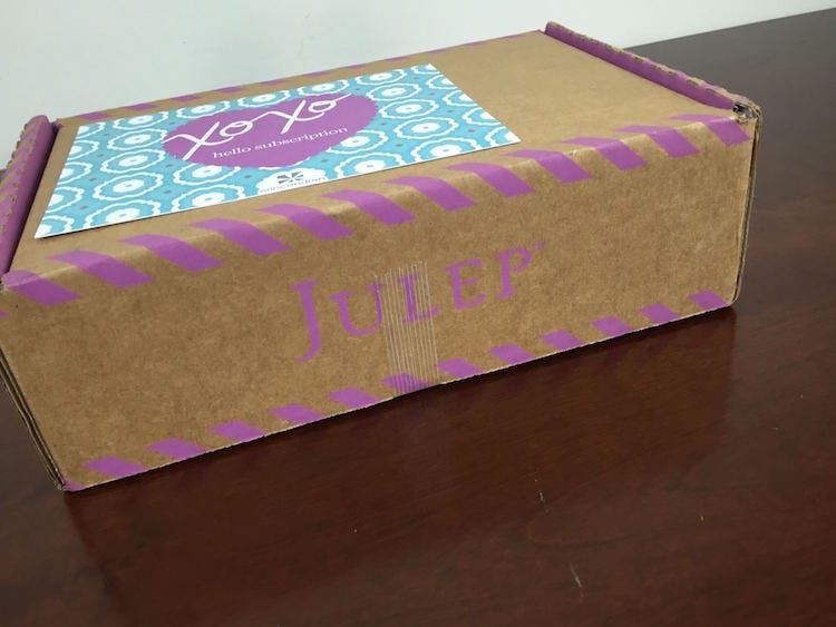 Julep's first box is $24.99 with $150 worth of freebies.