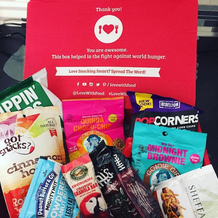  Love with Food's first box is $18.75 instead of $24.99.