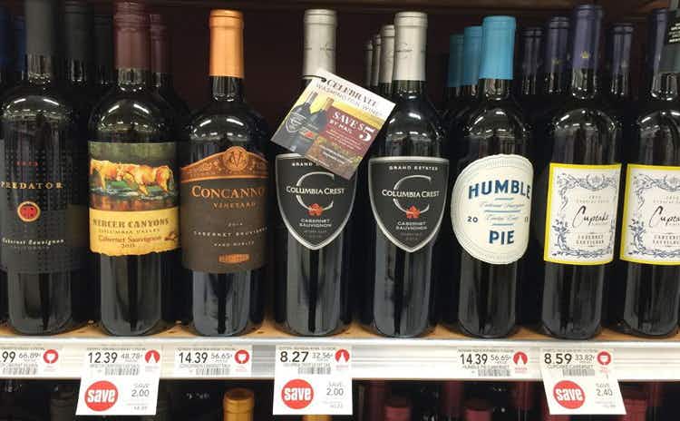 Some of the best rebate deals are on beer and wine.
