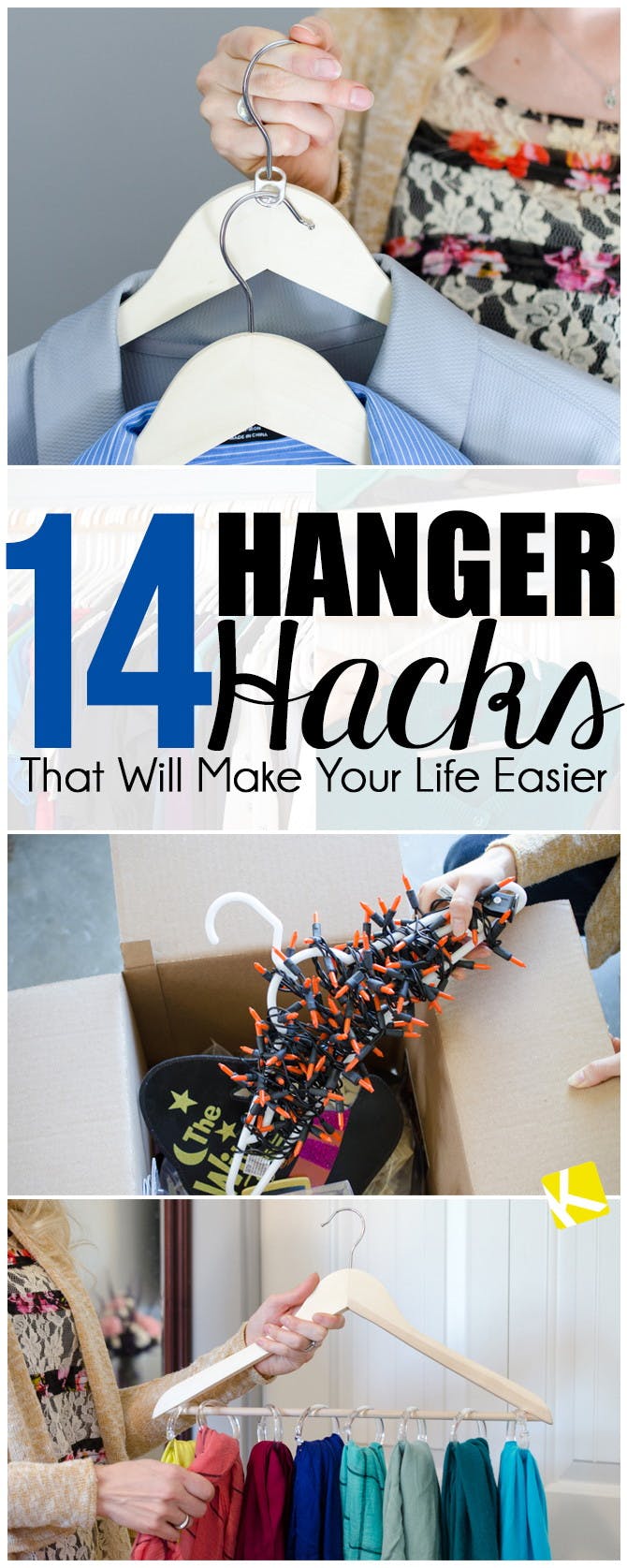 14 Hanger Hacks That Will Make Your Life Easier