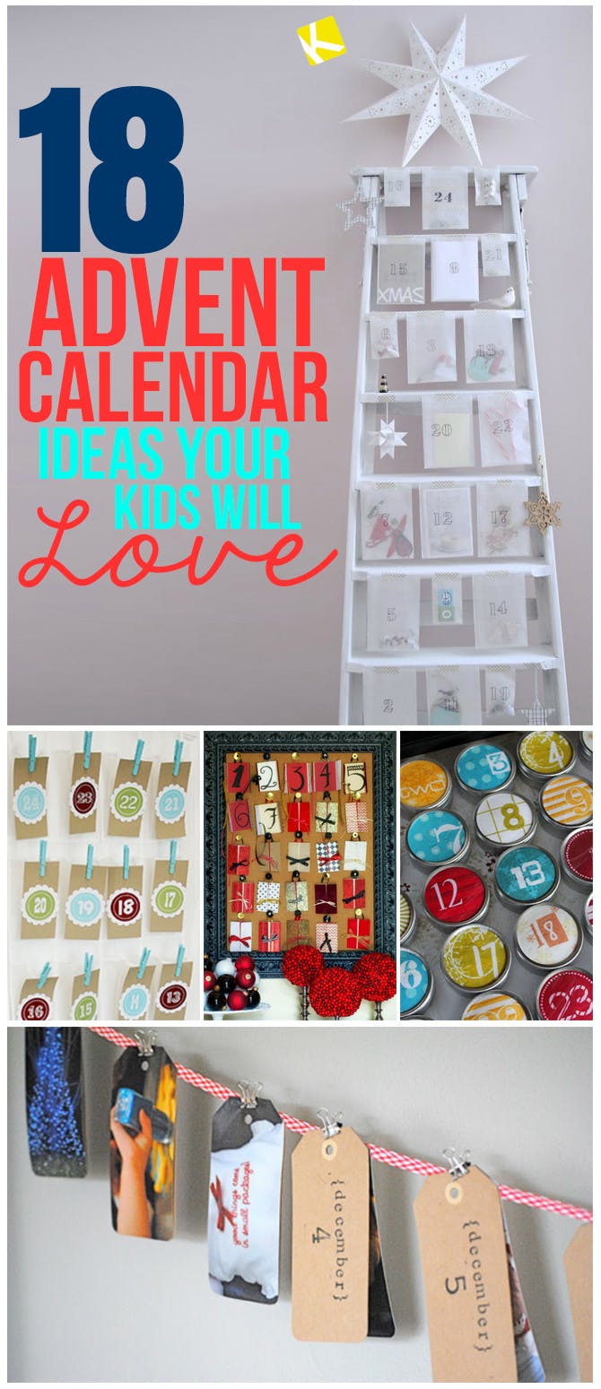 18 Advent Calendar Ideas Your Kids Will Love